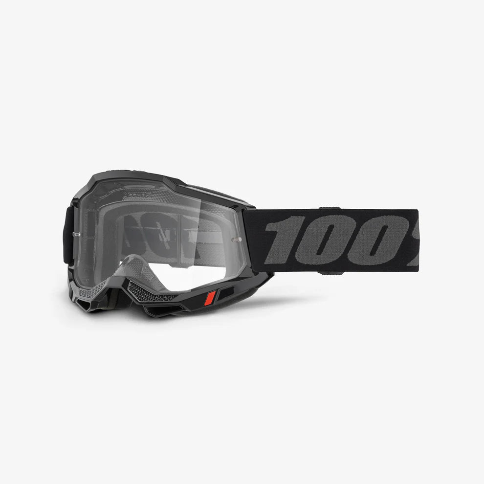 Antiparra 100% ACCURI 2 OTG Goggle Black Clear Lens