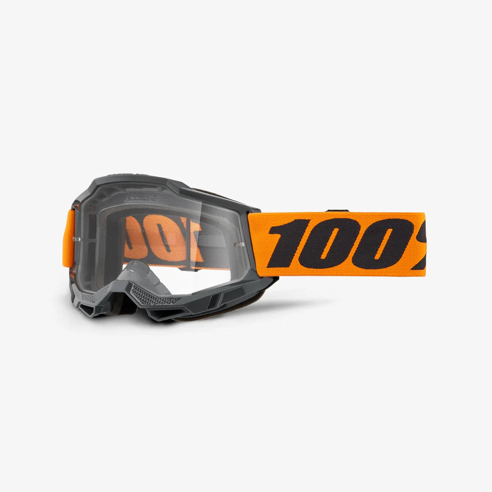Antiparra 100% ACCURI 2 Goggle Orange Mirror Red Lens