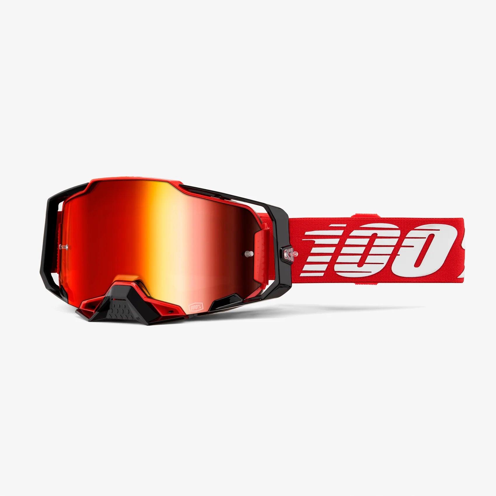 Antiparra 100% ARMEGA Goggle Red Mirror Red Lens