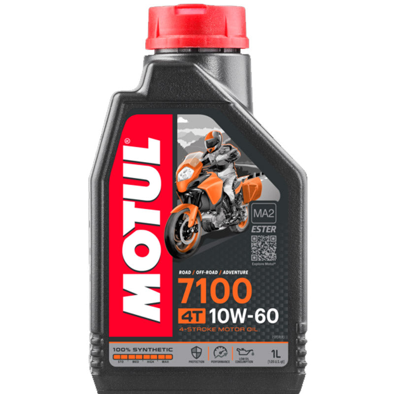 Motorrad-Motoröl MOTUL 7100 4T 10W40 - Synthetisch - 1 Liter