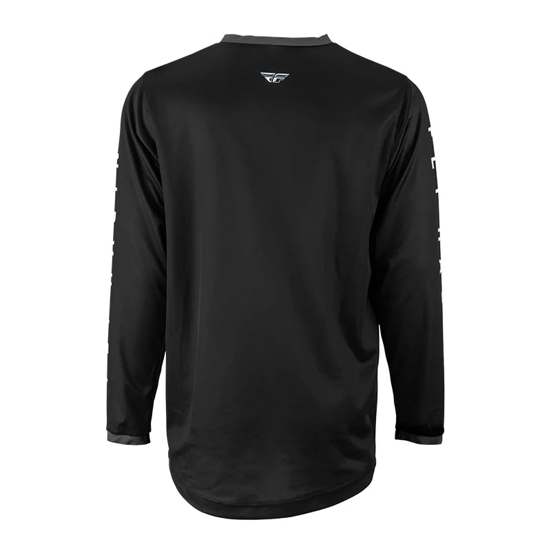 Polera FLY RACING F-16 BLACK/WHITE