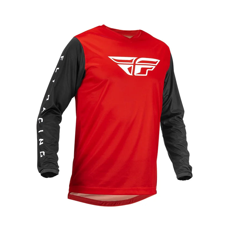 Polera FLY RACING F-16 RED/BLACK