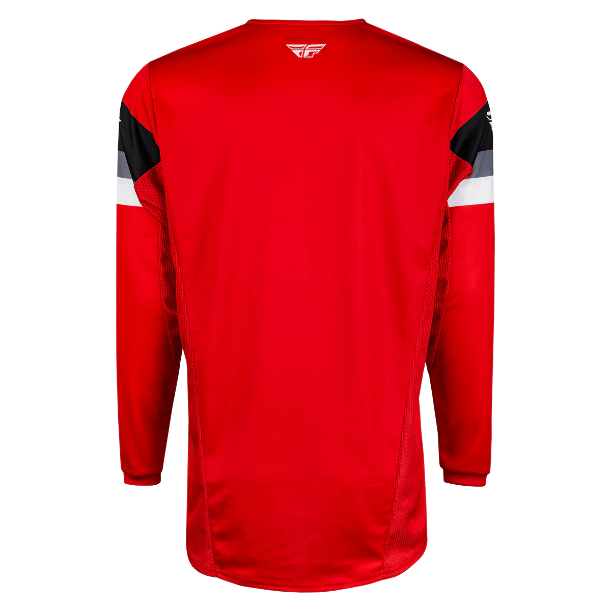 Polera FLY RACING KINETIC PRIX RED/GREY/WHITE
