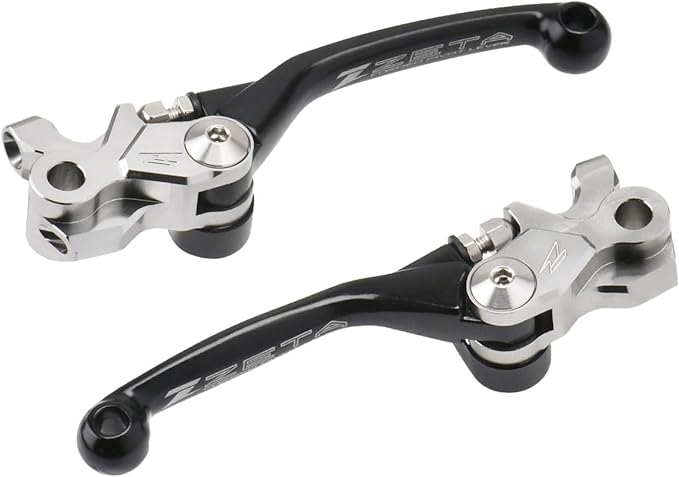 Juego De Manillas Retráctiles Negras ZETA BRAKTEC HUSQVARNA/GAS GAS