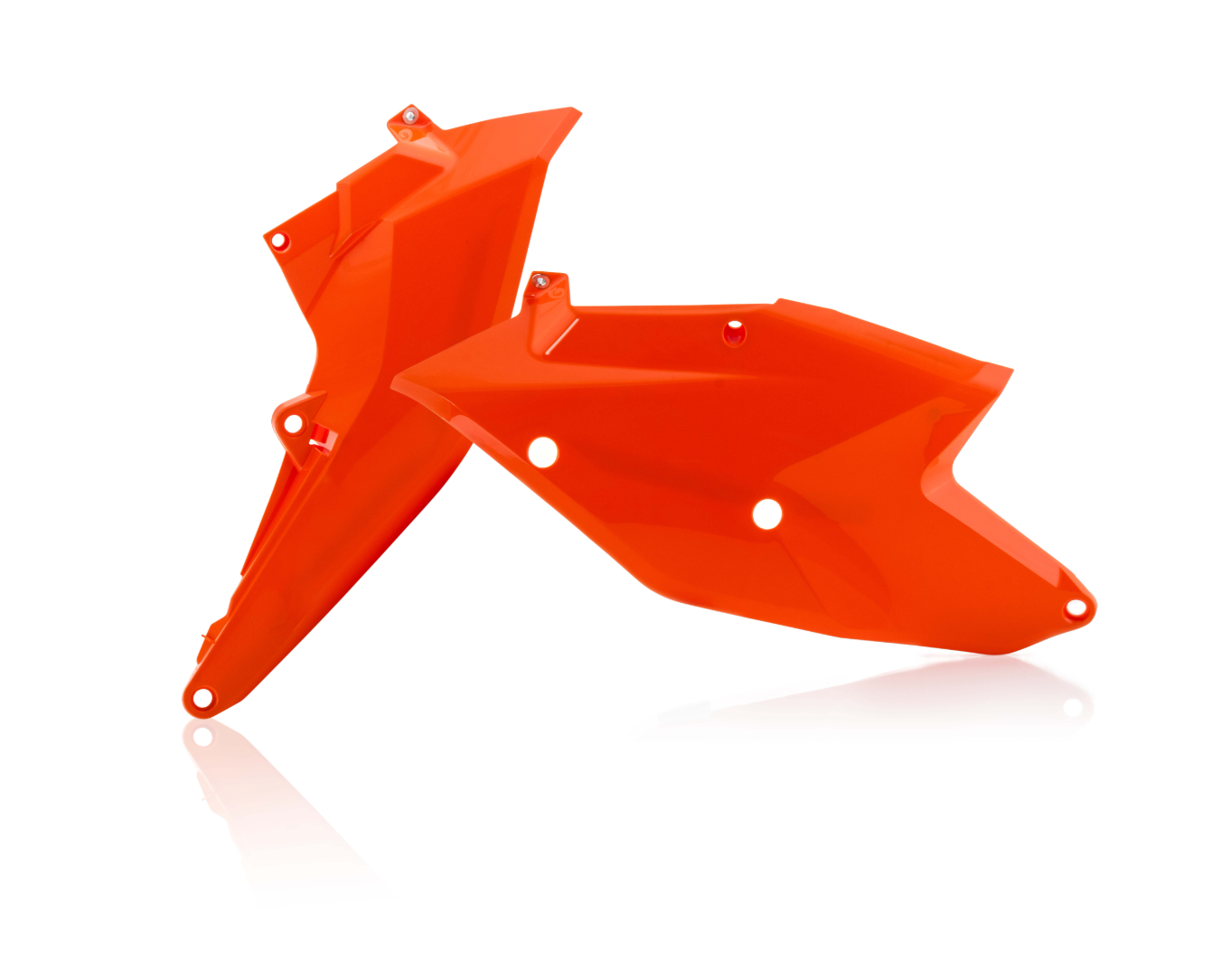 Porta número Lateral Naranjo ACERBIS KTM EXC-F 2017-2019