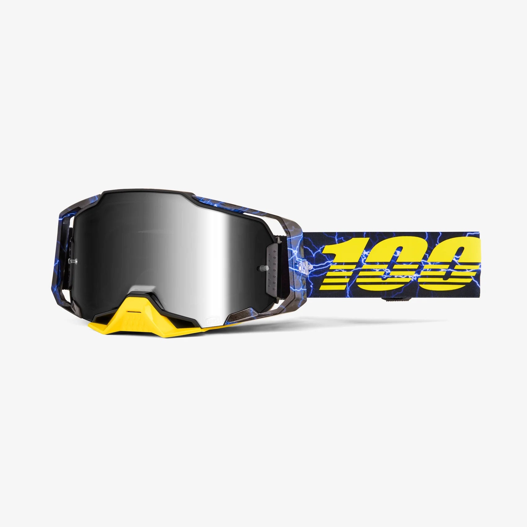 Antiparra 100% ARMEGA Goggle Furious Silver Mirror Lens