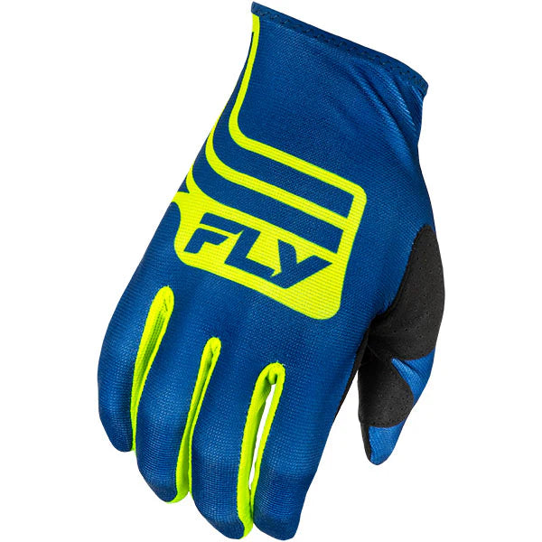 Guante FLY RACING 2025 Lite Lancer Gloves Navy/Hi-Vis