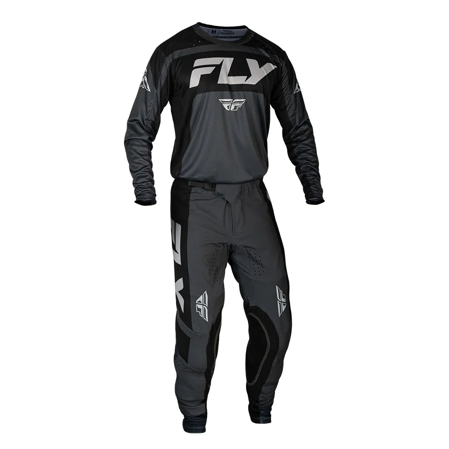 Polera FLY RACING LITE CHARCOAL BLACK