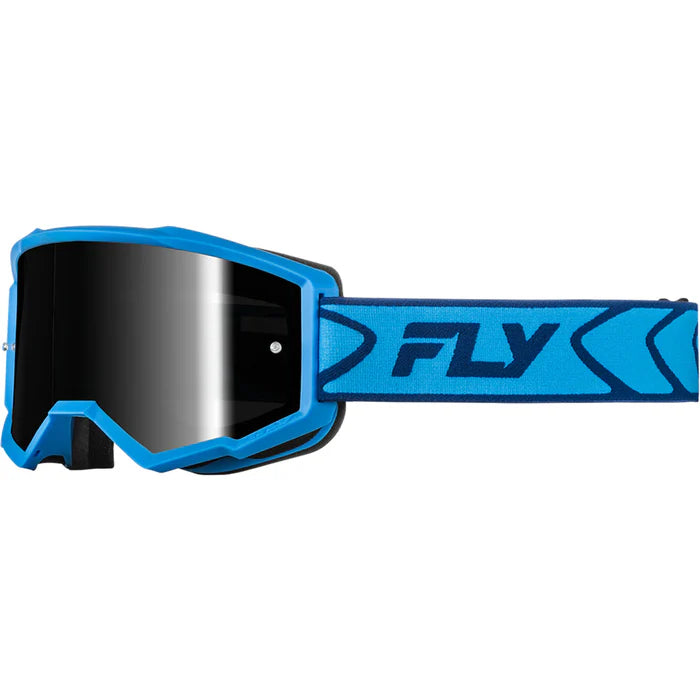 Antiparra FLY RACING ZONE BLUE/NAVY W/BLACK MIRROR/SMOKE LENS