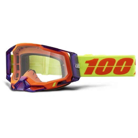 Antiparra 100% RACECRAFT 2 GOGGLE PANAM-MIRROR GOLD LENS