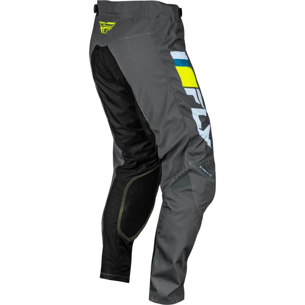 Pantalón FLY RACING KINETIC PRIX ICE GREY/CHARCOAL/HI-VIS