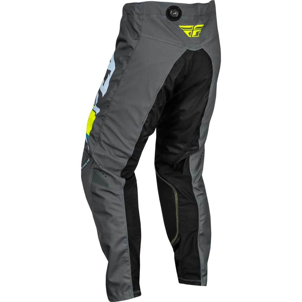 Pantalón FLY RACING KINETIC PRIX ICE GREY/CHARCOAL/HI-VIS