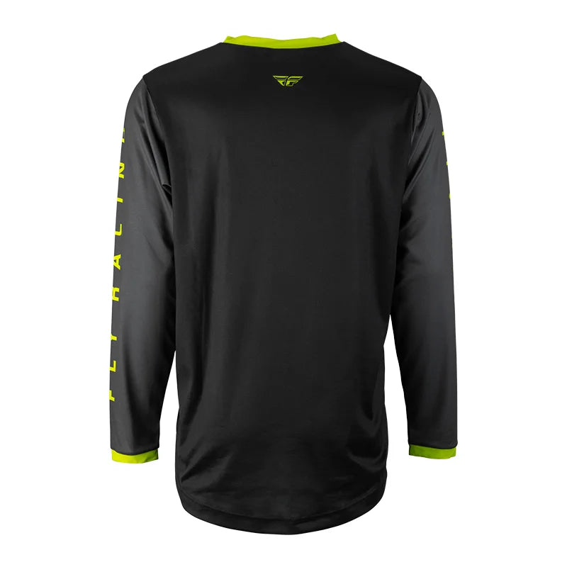 Polera FLY RACING F-16 BLACK/GREY/HI VIS