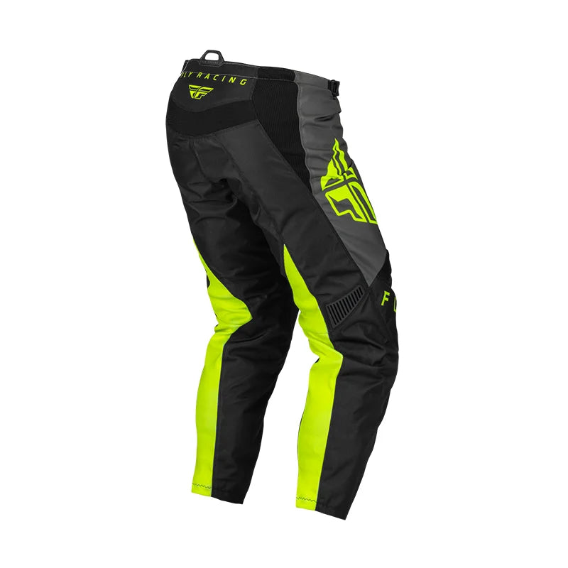 Pantalón FLY RACING F-16 BLACK/GREY/HI VIS