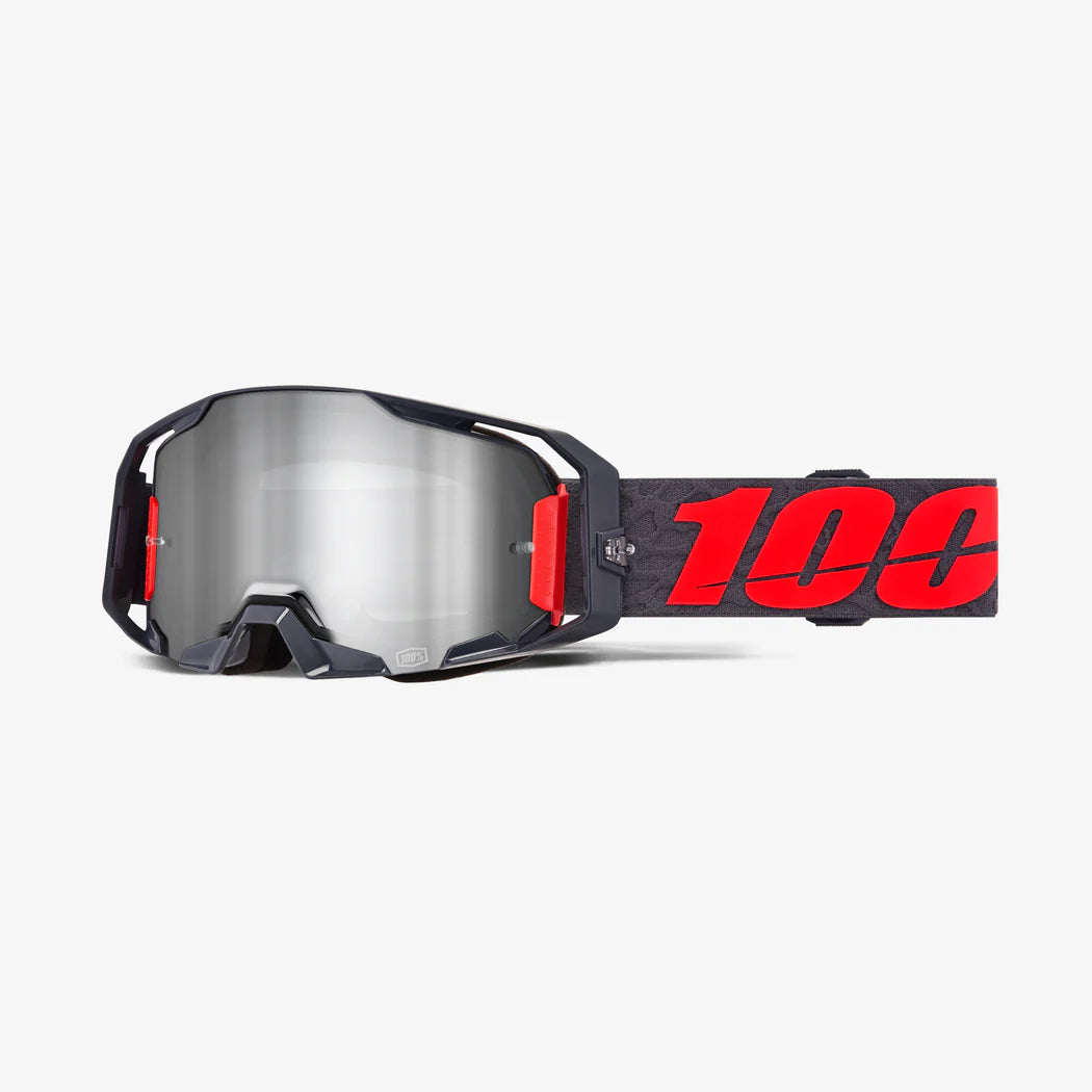 Antiparra 100% ARmatic Goggle Turo Silver Mirror Lens