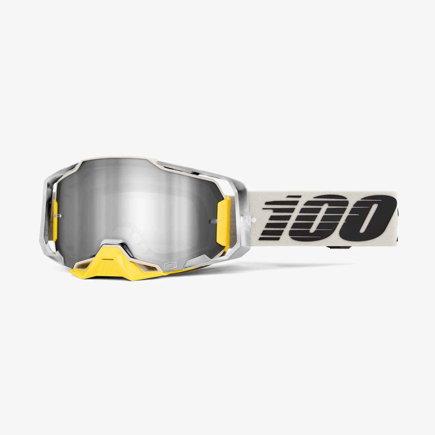 Antiparra 100% ARMEGA Goggle Viggo Silver Flash Mirror Lens