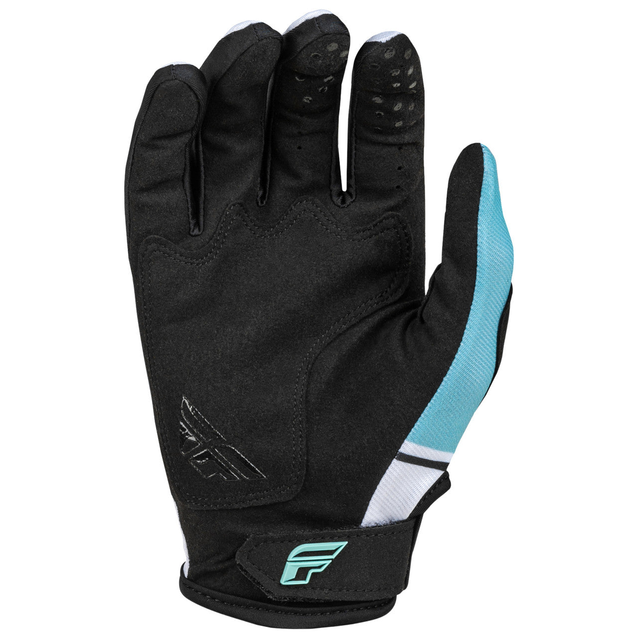 Guante FLY RACING 2024Kinetic Prix Gloves White/Black/Hi-Viz