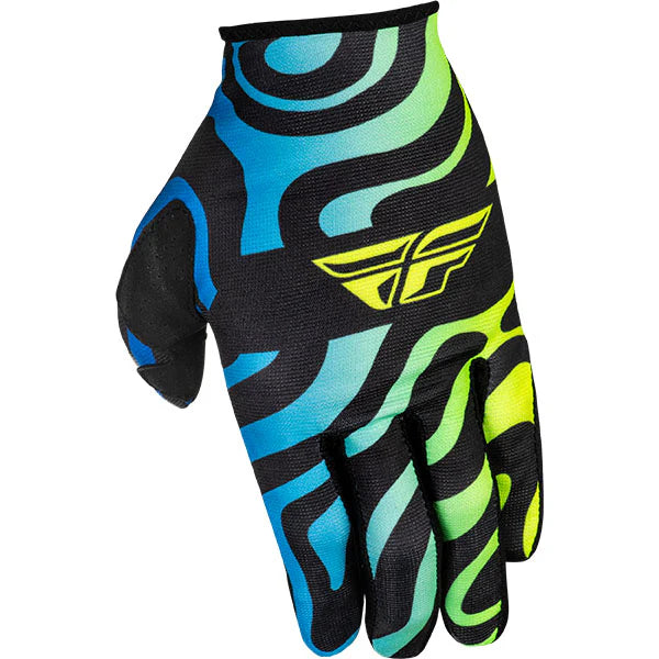 Guante FLY RACING 2025 Lite Zen Gloves Black/Blue/Hi-Vis