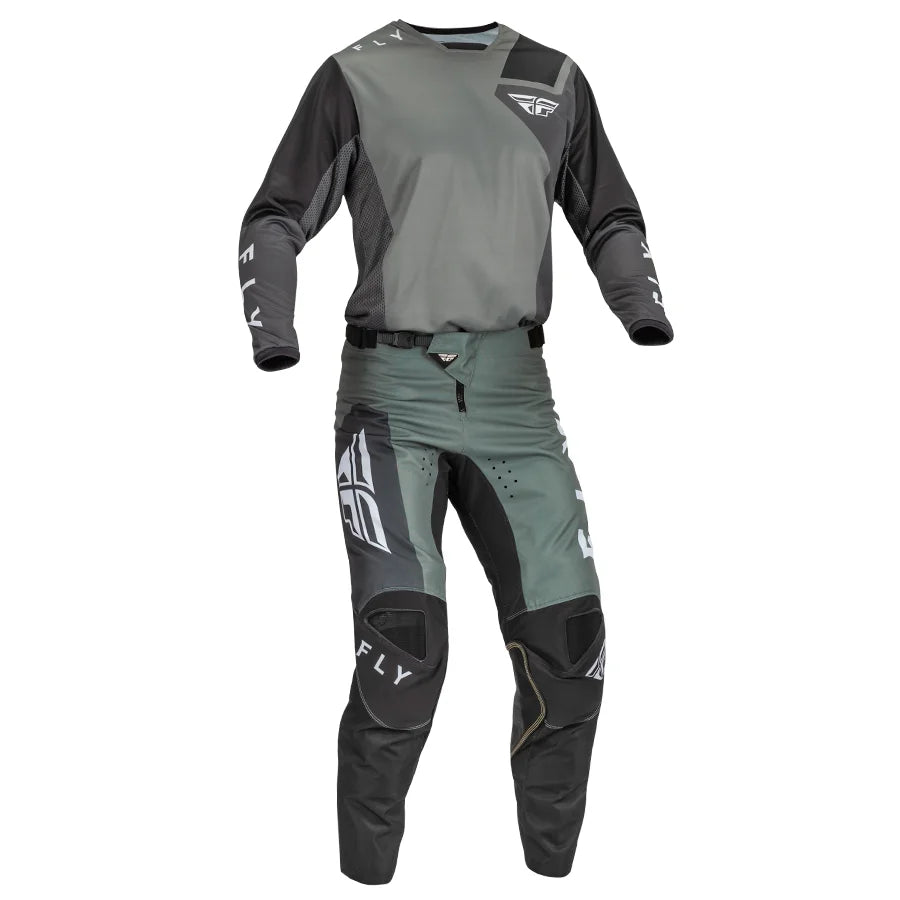 Polera FLY RACING KINETIC JET GREY/DARK GREY/BLACK