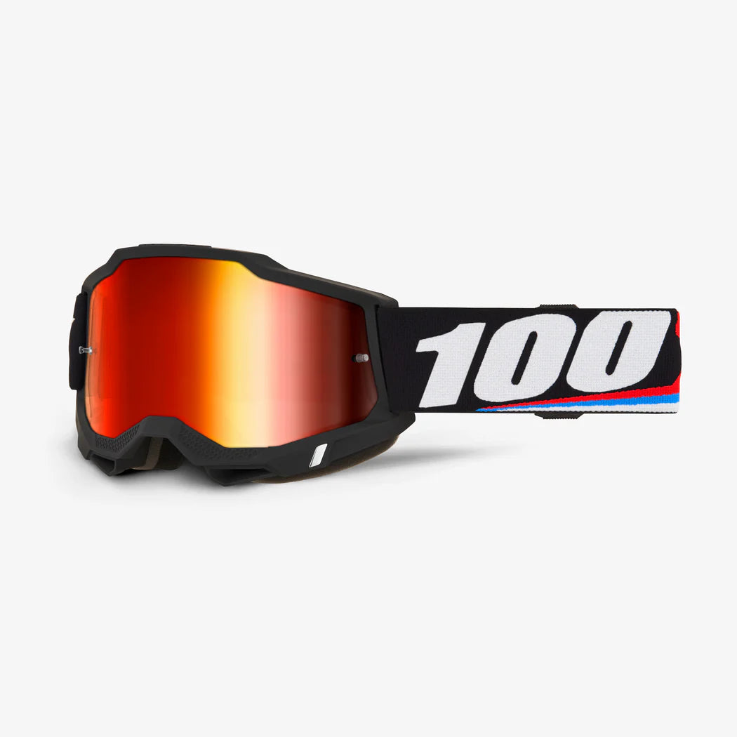 Antiparra 100% ACCURI 2 Goggle Magnus-Red Mirror Lens
