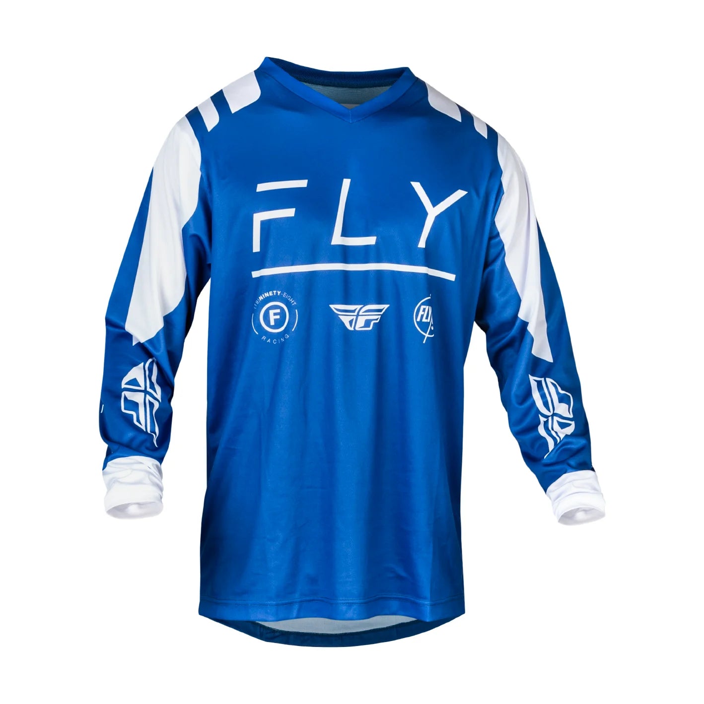 Polera FLY RACING F-16 TRUE BLUE/WHITE