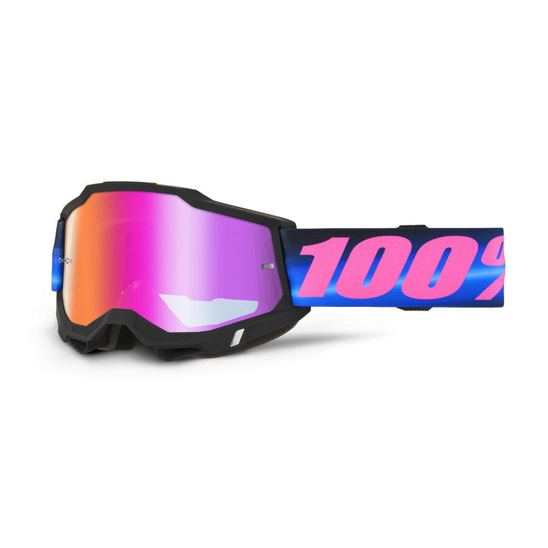 Antiparra 100% ACCURI 2 Goggle Superdome- Dark Red Mirror Lens