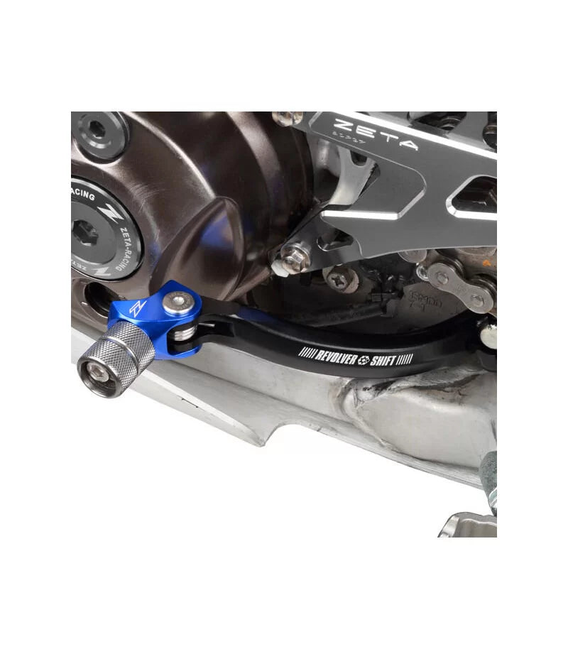 Palanca de cambio ZETA Revolver YZ250FX/WR250F 15- Azul ZE90-3356